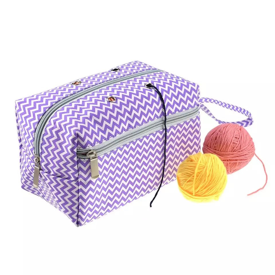 Knitting Bag Lila